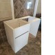 1200MM White Laundry Tub-Plywood Cabinet&Marble Bench with Sink